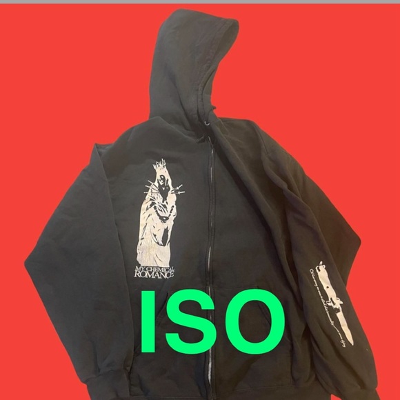 IN SEARCH OF this My Chemical Romance Our Lady of Sorrow hoodie